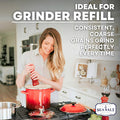 Sea Salt Superstore her Sea Salt Coarse Grain her Salt Coarse Salt Replacement for Table Salt Non-Iodized & Natural Coarse Sea Salt for Grinder 5 oz Bag
