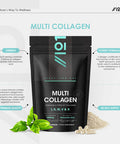 Revive Naturals Multi Collagen 2400mg Types I II III V & X 180 Capsules Wild Caught Marine Grass Fed Bovine Eggshell & Free-Range Chicken Collagen Powder with Hyaluronic Acid & Vitamin C by Alpha01