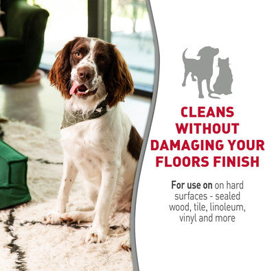 Nature'S Miracle Nature's Miracle Hard Floor Cleaner 24 Ounces Dual-Action Stain And Odor Remover Works To Remove Tough Pet Stains And Odors On Sealed Wood And Hard Floor Surfaces
