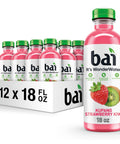 Bai Antioxidant Infused Water Beverage, Molokai Coconut, with Vitamin C and No Artificial Sweeteners, 18 Fluid Ounce Bottle, 12 Pack