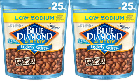 Blue Diamond Almonds, Bold Wasabi & Soy Sauce Flavored Snack Nuts, Bulk Bag, Pantry Staple, GMO-Free, Great for Parties, Lunch, Events, Holiday, and Healthy Snacking, 25 Oz Resealable Bag (Pack of 1)