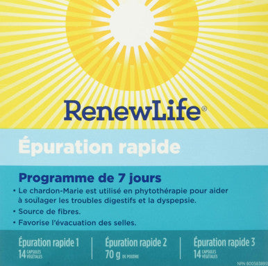 ReLife Adult Cleanse 7Day Rapid Total Body Cleanse for Men Women 3Part 7Day Program Gluten Dairy Soy 28 Vegetarian Capsules 2.2 Ounce Powder Formula Packaging May Vary