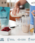Revive Naturals Marine Collagen Powder 400g ~ Wild Caught Whitefish ~ Supports Bone Health & Muscle Growth ~ Type I Hydrolyzed Collagen Peptides ~ Halal Certified ~ by Revive Naturals