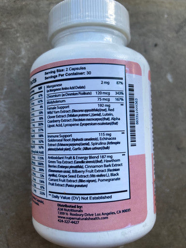 Jlm Nutritionals Super Naturals WomenS Daily Multi Vitamin Enhancer