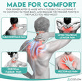 Trapezius Trigger Point Massager, Occipital Release Tool W/ 14 Massage Nubs, Muscle Knot Remover For Neck & Upper Back Pain Relief, Myofascial Release For Tension & Tight Knots In Spine