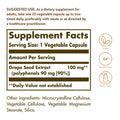 Solgar Grape Seed Extract 100 Mg 60 Vegetable Capsules - Phytonutrient Antioxidant Support - Cardio Support - Vegan Gluten Free Dairy Free - 60 Servings