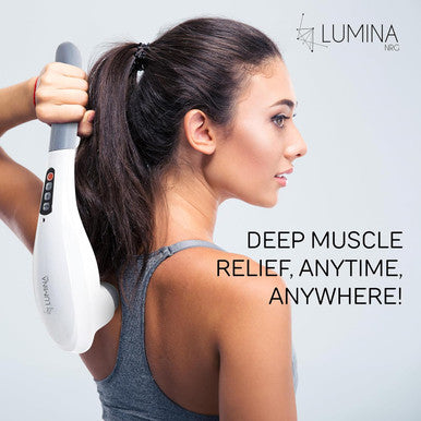 Deep Tissue Body Massager - Hammer Nrg - Relieve Stress, Stiff And Sore Muscles Lumina Nrg