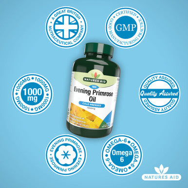 Natures Aid Evening Primrose Oil 1000 Mg 90 Capsules