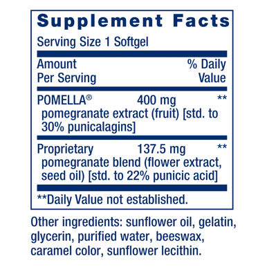 Life Extension Pomegranate Complete, 30 Softgels