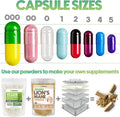 Xprs Nutra Size 000 Empty Capsules -100 Count Empty Gelatin Capsules - Empty Pill Capsules for DIY Supplement Capsule Filling - Fillable Color Gel Caps Pills (Multi Color)