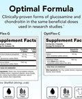 Theralogix OptiFlex Complete - 90-Day Supply - Glucosamine & Chondroitin Supplement - Support Healthy Joint Function - Joint Supplements for Women & Men - NSF - 180 Caps & 180 Tabs