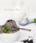 GREENMAX Black Sesame Powder 10.6oz (300g) | Premium Roasted Black Sesame Drink Mix | Vegan, No Preservatives, Nutrient-Rich Superfood from Taiwan