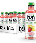 Bai Antioxidant Infused Water Beverage, Molokai Coconut, with Vitamin C and No Artificial Sweeteners, 18 Fluid Ounce Bottle, 12 Pack