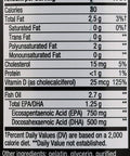 Nature's Way Ultra Pure Omega3 Fish Oil Plus Vitamin D, 1250 mg EPA/DHA, Citrus Punch, 60 Softgels