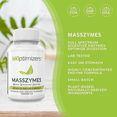 biOptimizers Masszymes - 120 capsules
