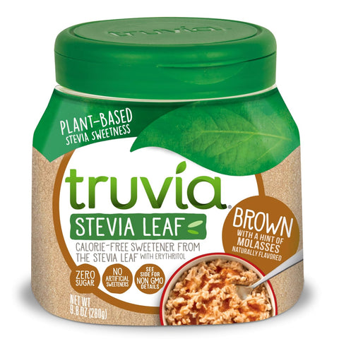 Truvia Original CalorieFree Sweetener from the Stevia Leaf Spoonable (9.8 Ounce Stevia Jar)