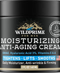 Men'S Face Moisturizer Cream - Anti Aging & Wrinkle - Made In Usa - Collagen, Hyaluronic Acid, Vitamins E & A, Avocado Oil - After Shave Lotion - Age Facial Skin Care, Day & Night Moisturizing, 2 Oz