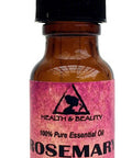 Rosemary Essential Oil Organic Aromatherapy Therapeutic Grade 100% Pure Natural 0.5 oz, 15 ml with Glass Dropper