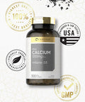 Calcium With D3 | 1200Mg | 300 Mini Softgels | Non-Gmo And Gluten Free Supplement | By Carlyle