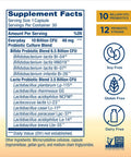 ReLife Adult Everyday Immune Probiotic TripleAction Immune Boost Formula 10 Billion CFU plus the power of Vitamin C and Zinc 30 Vegetarian Capsules