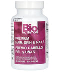 Bio Nutrition Premium Hair, Skin & Nails, 60 Capsules