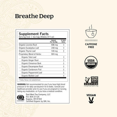 Yogi Tea Get Well Variety Pack - 6 Packs of 16 Tea Bags for Cold Season Support - Includes Bedtime Breathe Deep Ecea Immune Support Teas and More