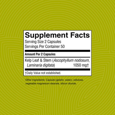 Nature'S Sunshine Kelp 100 Capsules