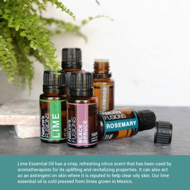 Nature s Fusions Lime 100% Pure and Essential Oils 15 mL