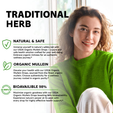 NUTRAHARMONY Organic Vitamin D3 & Mullein Drops