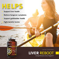 The Ultimate Liver Care Package OmniBiotics Liver Reboot + Certified Organic Milk Thistle 4X Concentrate for Comprehensive Daily Support