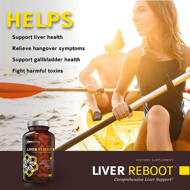 The Ultimate Liver Care Package OmniBiotics Liver Reboot + Certified Organic Milk Thistle 4X Concentrate for Comprehensive Daily Support