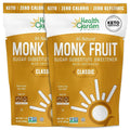 Health Garden Monk Fruit Sweetener, Golden, 15oz Bag ÃƒÂ¢Ã¢â€šÂ¬Ã¢â‚¬Å“ 1:1 Monk Fruit Sugar Substitute with Erythritol ÃƒÂ¢Ã¢â€šÂ¬Ã¢â‚¬Å“ Zero Calorie Monkfruit Sweetener Pure ÃƒÂ¢Ã¢â€šÂ¬Ã¢â‚¬Å“ Ideal for Baking, Keto Friendly, Non-GMO, Kosher