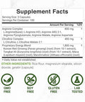 Deal Supplement Nitric Oxide Booster 3000mg Per Serving 300 Capsules 12 in 1 Nitric Oxide Supplement Arginine & Citrulline Complex with Energy Blend Marshmallow Root Promotes Nutrient Flow to Muscles &Heart