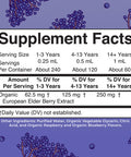 Maryruth's Organics Elderberry Syrup Extra Strength Usda Organic Elderberry Sugar 2 Fl Oz
