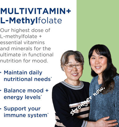 Methylpro Multivitamin + L-Methyfolate 15Mg - One Daily Multivitamin + L-Methylfolate Supplement For Brain Health + Energy Support - With Vitamin D3, Vitamin C, Vitamin B Complex + More (30 Capsules)