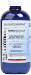 Good State Liquid Ionic Calcium And Magnesium (72 Mg Calcium Elemental, 63 Mg Magnesium Elemental, 500 Mcg Boron Elemental - 8 Fl Oz)