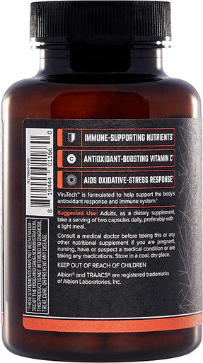 Onnit ViruTech Antioxidant Formula with Vitamin C Zinc and Selenium 60ct
