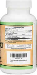 Rhodiola Rosea Supplement 500mg 120 Vegan Capsules Manufactured and Tested in The USA 3 Salidrosides 1 Rosavins Extract for Calming and Motivation by Double Wood Supplements
