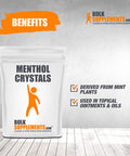 BulkSupplements.com Menthol Crystals - Shower Steamers Aromatherapy - Bulk Crystals - Minty Menthol - Shower Spray Aromatherapy - Crystals Bulk - Menthol Crystals (1 Kilogram)