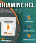 BulkSupplements Thiamine (Vitamin B1) Powder - Thiamine 100mg - Vitamin B Supplements - B1 Vitamins 100mg - VIT B1 (100 Grams - 3.5 oz)