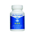 Life Strength Adk 90 Ct Physician Formulated Vitamins A1, D3 & K2 (As Mk7) Bone, Heart & Immune System Support Gluten Free, Soy Free, Non-Gmo (90 Count Pack Of 1)