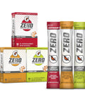Gatorade G Zero Sports Drink Mix Powder Packets 3 Flavor Classic Variety Pack Electrolyte Powder Drink Mix for Hydration Zero Sugar Total 30 Packets