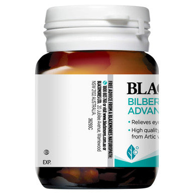 Blackmores Bilberry Eye Support 30 Tablets