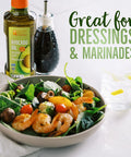 Betterbody Foods Refined Avocado Oil Non-GMO Cooking Oil her Keto and Paleo Diet Friendly for High-Heat Cooking Frying Baking 100% Pure Avocado Oil 500 mL 16.9 Fl Oz (Pack of 2)