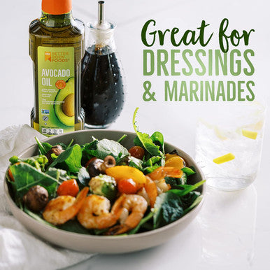 Betterbody Foods Refined Avocado Oil Non-GMO Cooking Oil her Keto and Paleo Diet Friendly for High-Heat Cooking Frying Baking 100% Pure Avocado Oil 500 mL 16.9 Fl Oz (Pack of 2)