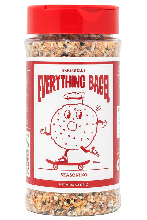 Bakers Club 9oz Salt & Vinegar Seasoning - French Fries, Wing Dust, Popcorn, Chips, Nuts, Snacks and More - Gluten-Free, MSG Free, Non-GMO - Zesty Tangy & Salty Spice Blend Dry Vinegar Powder 3.0