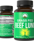 Grass Fed Beef Lung Capsules. Lung Support Supplement. Organs, Glandular, Lung Health Supplements. Desiccated To Retain Nutrients