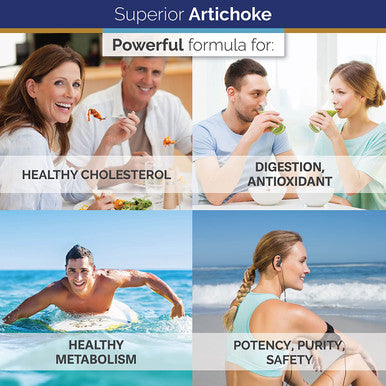 Superior Labs Organic Artichoke Leaf Extract NonGMO Powerful 5 Caffeoylquinic Natural Dietary Supplement for Healthy Metabolism Digestion Antioxidant 600 mg Dosage 180 Veg Caps