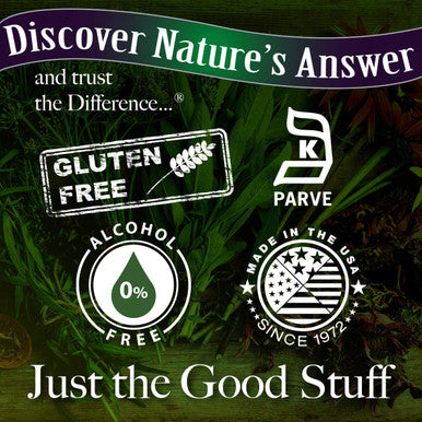 Nature'S Answer Alcohol- Chickweed Stelleria Media 2000mg 1oz Extract | Herbal Supplement | Promotes Digestion | Non GMO Kosher Gluten Vegan | Single Count