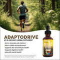 Organic Maca Root Liquid Drops With Ashwagandha, Fenugreek, Beet Root And L-Arginine Liquid Multivitamin For Women And Men - Adapto Drive By Clean Nutra